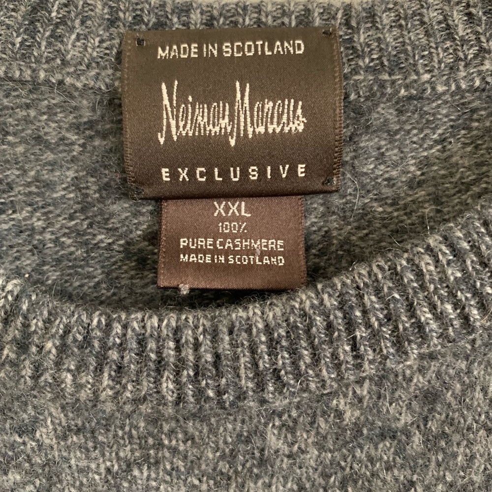Grey Cashmere Neiman Marcus Sweater